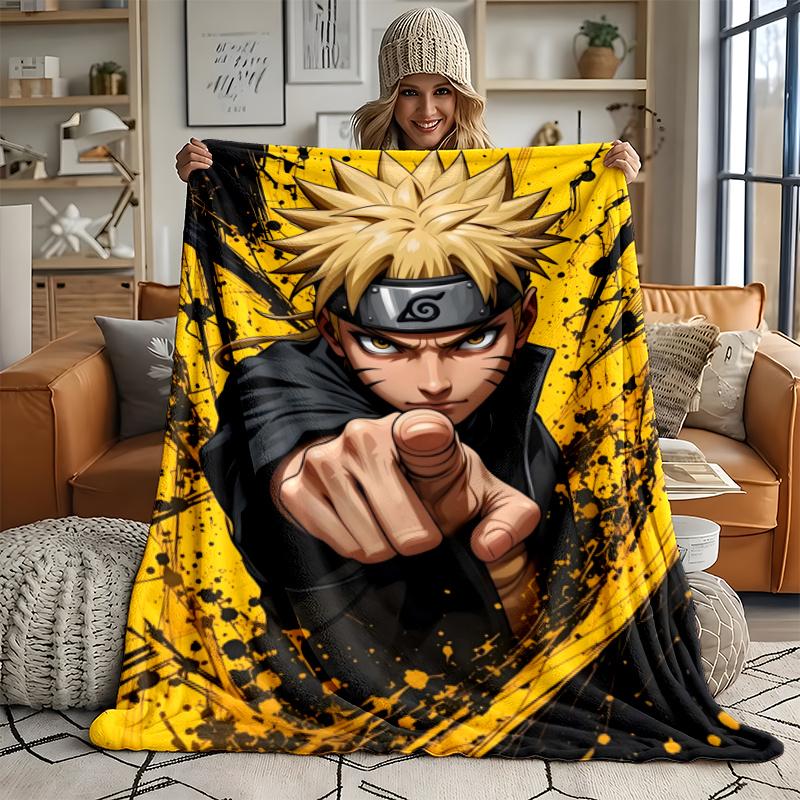 Naruto Ultra Soft Flannel Throw Blanket Warm Cozy Blanket for Bed Couch or outdoor best gift