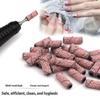 101Pcs Dead Skin Remover Mini Sanding Bands Kits Nail Drill Bits With Mandrel Electric Manicure Accessories Tool