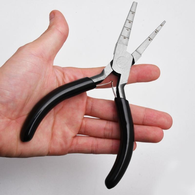 Multipurpose Comfortable Grip Wire Bending Pliers Suitable for DIYer Crafts and Jewelry Designs Featuring Nonslip Handle