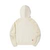Li Ning Daily Prosperity Series Sports Minimalist Casual Loose Solid Color Pullover Hoodie Women hoodies Rice-Paper-White AWDV768-1