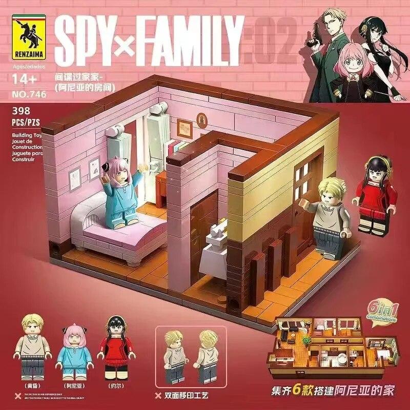 Buy Popular Anime Arnia Spy X Family Living Room Building Blocks
