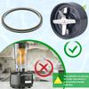 Nutribullet Replacement Parts – Gasket Replacement Rubber Seal Rings for Nutribullet 900 Series & 600W, Food-Grade Silicone Rubber Ring Gaskets,