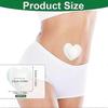 2025 Latest Model  100pcs Heart Castor Oil Pack Wrap for Belly Button, Disposable Self-Adh