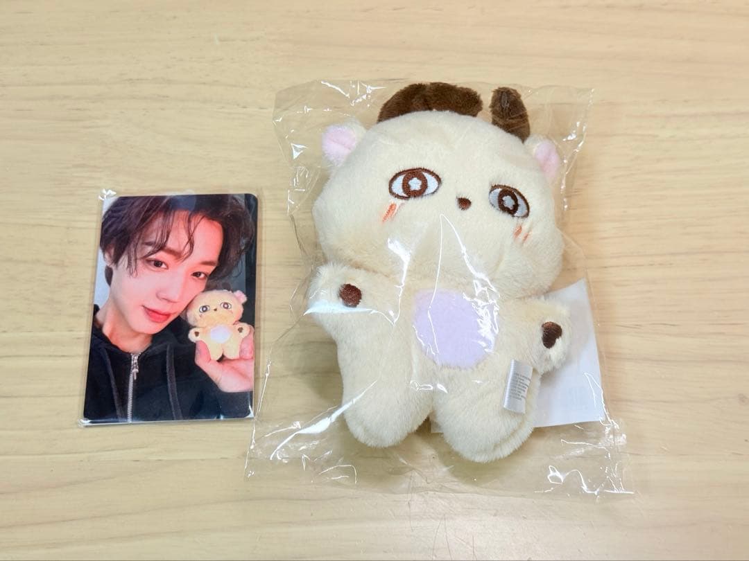 [USED] Park Ji-hoon Keychain Plush Doll Keyring
