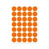 Colorful A5 Dot Stickers: Blank Round Adhesive Labels for Handwriting, Classification, and Sealing