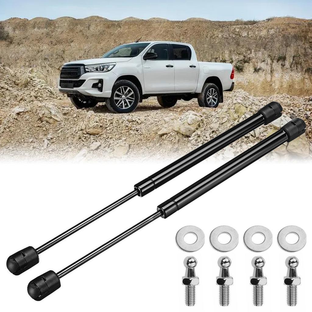 2pcs Front Hood Bonnet Rear Tailgate Gas Strut Lift Support 160N Gas Spring for RV Car Hilux Pickup ARB Canopy Rear Window