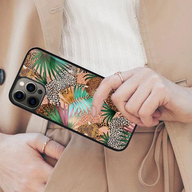 Classic Leopard Tiger Magnetic Phone Case For APPLE iPhone 17 Air 16 14 13 12 Pro Max 15 Plus Wireless Charge With MagSafe Cover
