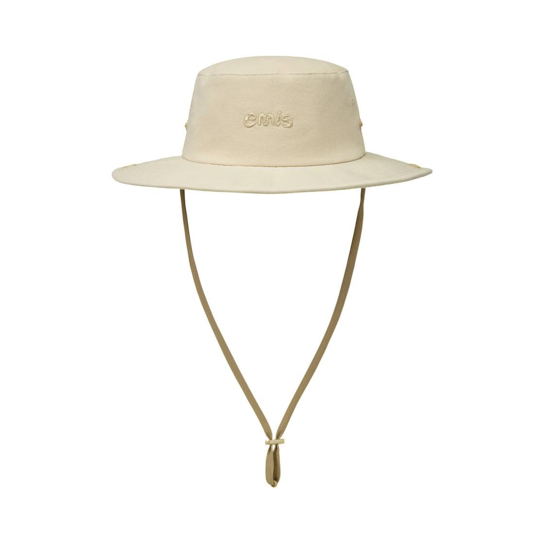 EMIS Coastal Cotton Bucket Hat Beige ONE SIZE