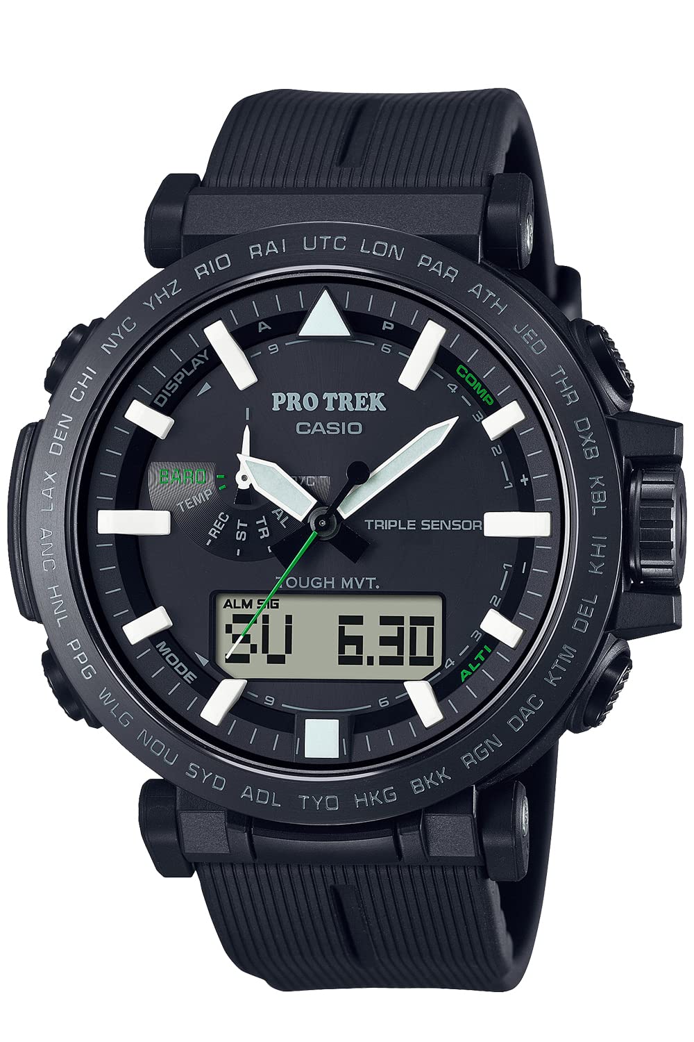 

Protrek Watch Line Radio Solar Biomass Plastic Black [Casio] [Climber PRW-6621Y-1JF для чоловіків