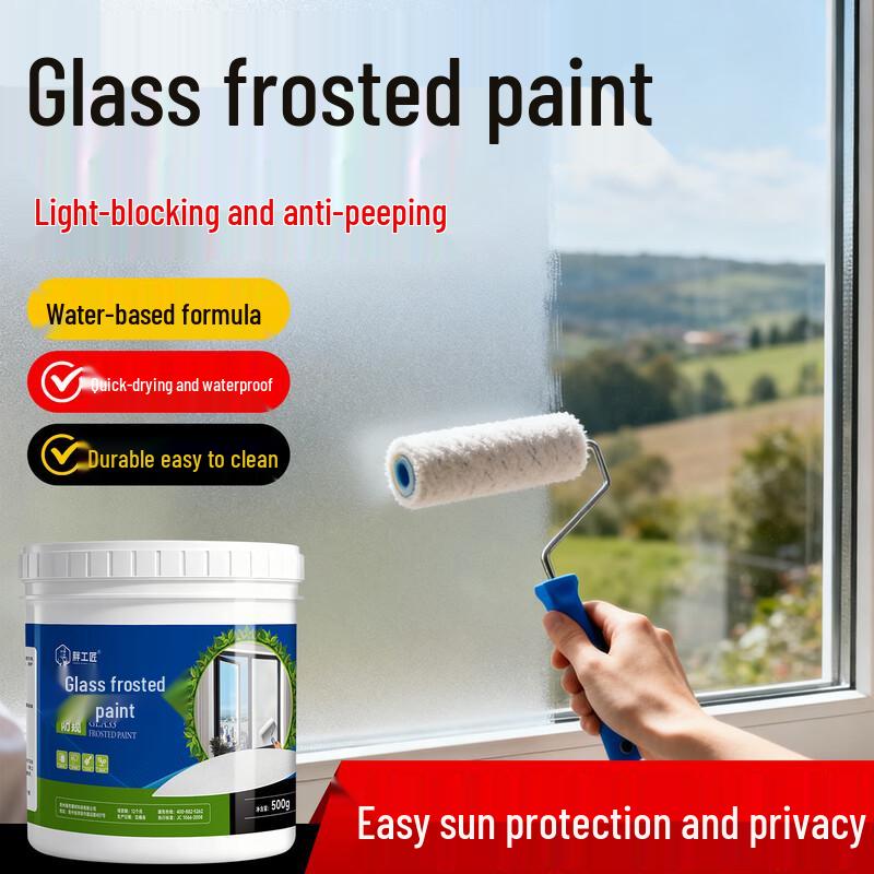 Frosted Glass Privacy Paint