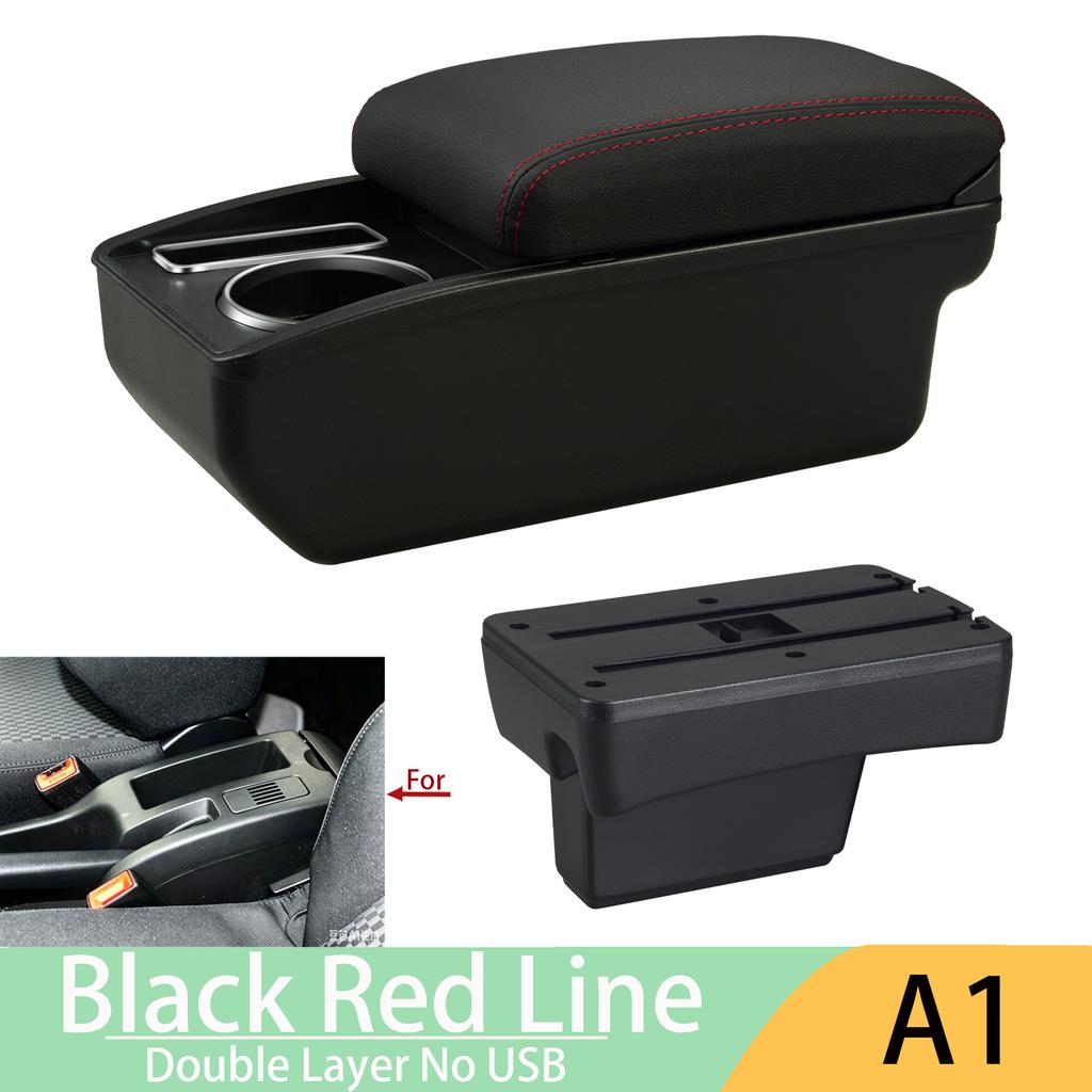 For Peugeot 307 Armrest Box For Peugeot 307 CC Convertible Car Armrest Storage Box Interior Retrofit Dedicated Car Accessories