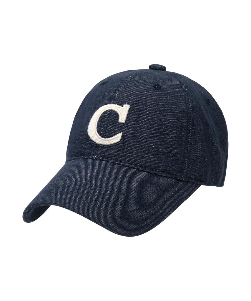 Chilsa Initial Ball Cap_Denim