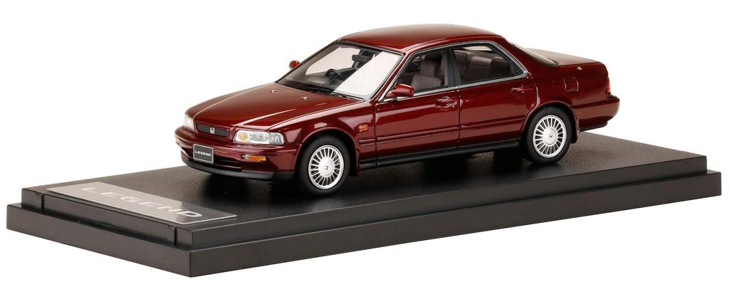 Hobby Japan MARK43 Honda Legend Bordeaux Red Pearl Hotový model PM43142R 1/43 (KA7)