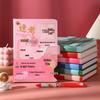 Golden Motivation Notebook Set: School Diary & Planner for Junior High Entrance Exam - Perfect Prize Gift