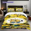 Despicable Minions Phone Case Threepiece Set 1 Duvet Cover 2 Pillowcase Without Core Duvet Cover And Pillowcase Christmas Birthday Gift