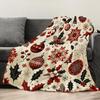 Christmas Creative Throw Blanket Flannel Print Blanket Super Soft Cozy Sofa Nap Blanket Home Blanket Perfect Home Gift for Her