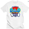 Large Size Unisexs Clothing Dad Patrol Shirt Dog Funny Gift Birthday Party Black TShirt Size Birthday Gift Tee Shirt WoUnisex T Shirt