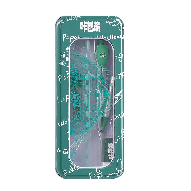 8pcs Drawing Set Compass Ruler Protract Learning Tools Mathematical Stationery Math Drawing Set For Students Drawing Accessories