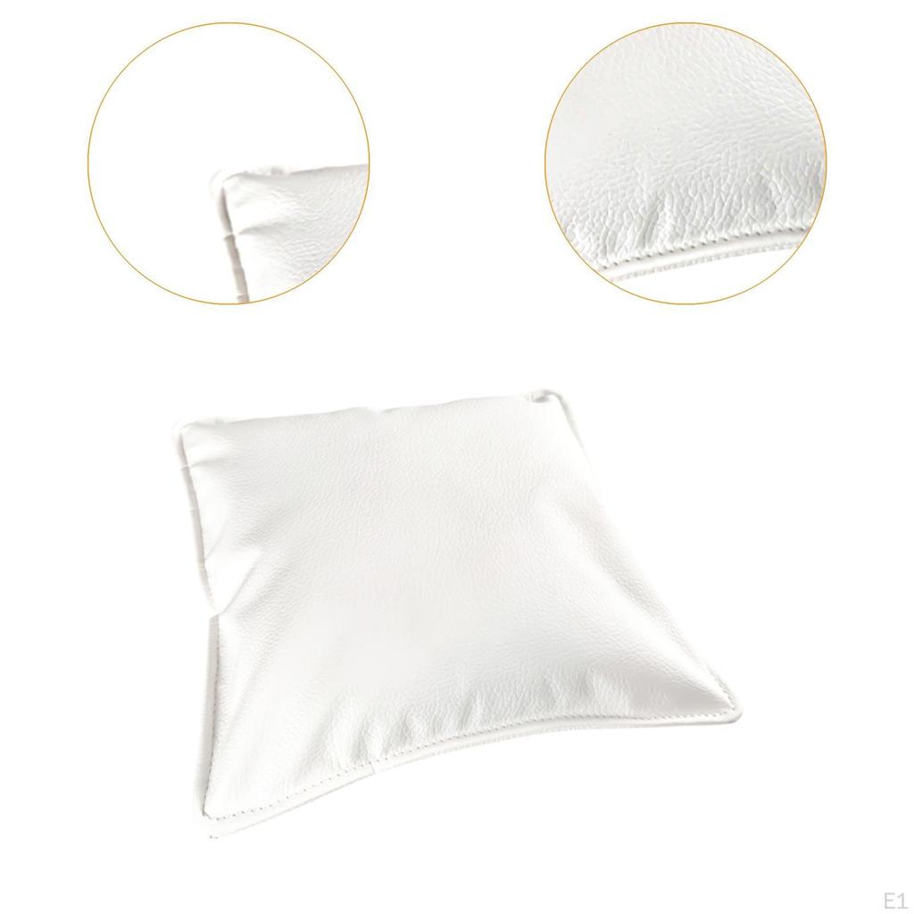 Arm Rests for Elbows, Elbow Pad Cushion, Comfortable Nail Supplies, Desk Station, PU Leather Hand