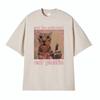 Camiseta Divertida Save the EnvironUnisext Eat Plastic CAT Me Para Camisetas De Moda Y Humor Casual feUnisexino