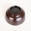 Soup Dark Red Made by Echizen Domestically Made In Traditional Tochigi Japanese 300cc Bowl, Wheel-thrown, Interior, Hatanaka, Lacquerware, Wooden,