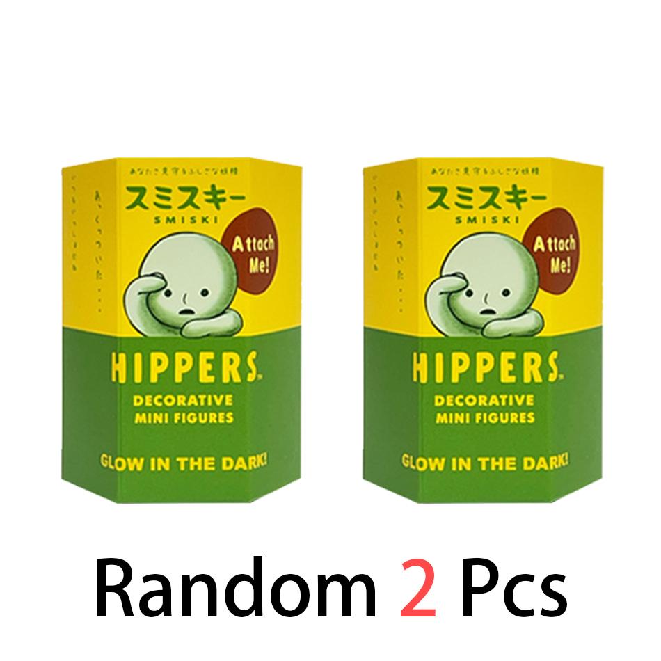 

Gift A Multiple Series Noctilucent Green Doll Blind Mystery Box Action Figures Decoration Desktop Model Toy For Surprise
