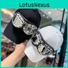 Pilot Hat With Sunglasses For Kids And Adults Windproof Sun Protection Stylish Streetwear