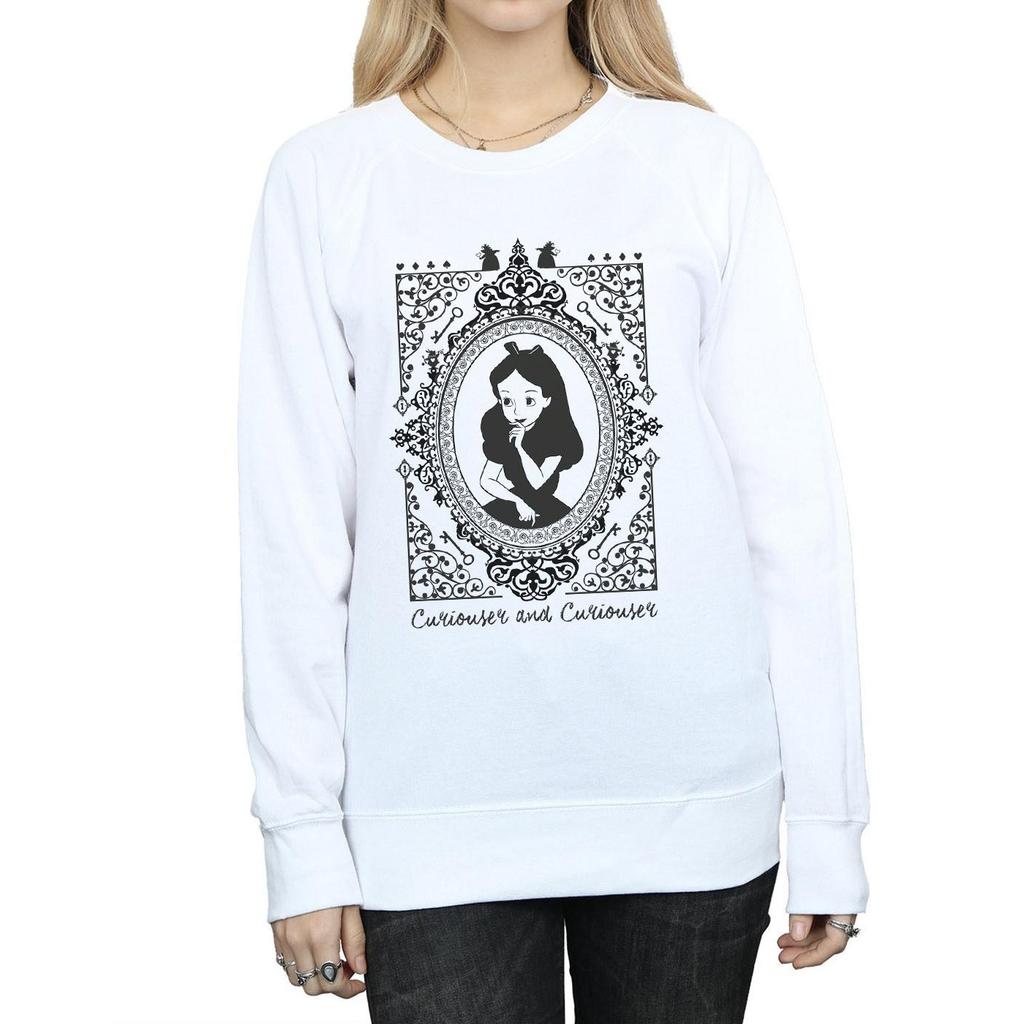 Disney Womens/Ladies Alice In Wonderland Frame Sweatshirt
