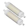 2Pcs R7S LED Light Bulb 118mm Dimmable 15W 154 LEDs Double Ended Floodlight for Home Night