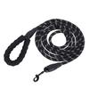 Dog Leash Reflective 9.84ft Nylon Rope Foam Padded Handle Pet Leash for Medium Large Dogs Walking Training