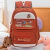 Capybara Cartoon Large Capacity Backpack With Breathable Water Resistant Oxford Fabric For Middle School Students