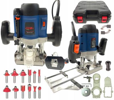 Router 2550W 6/8Mm + 12X Cutters