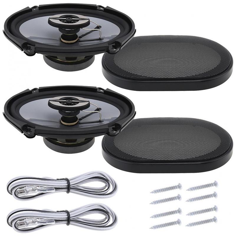 Pair 5*7 Inch Car HIFI Coaxial Speaker 380W 2 Way Automobile Door Audio Music Stereo High Pitch Full Range Frequency Car Speaker