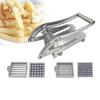 Kartoffelschneider, Gurkenschneider und Pommes-Schneider Küchenwerkzeug komplett aus Edelstahl