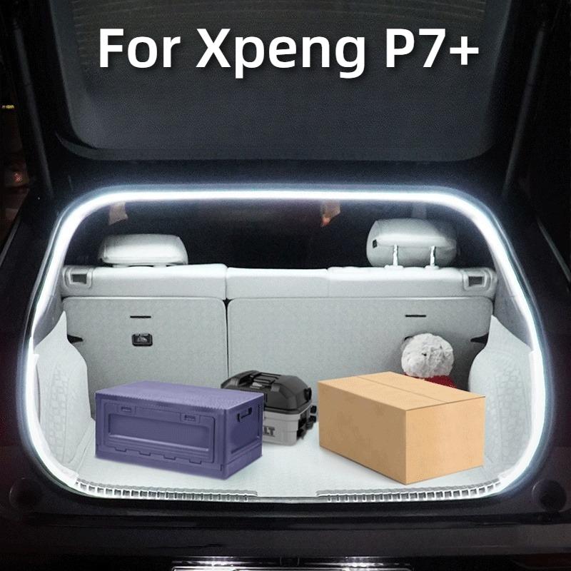 For Xpeng P7+ Trunk Ambient Light Headlight LED Car Light Rear Trunk Decoration Modification Supplies