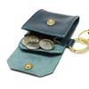 Assob Oiled Shrink Leather Coin Case Wallet 101406 Black/10