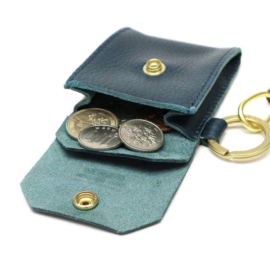 Assob Oiled Shrink Leather Coin Case Wallet 101406 Black/10
