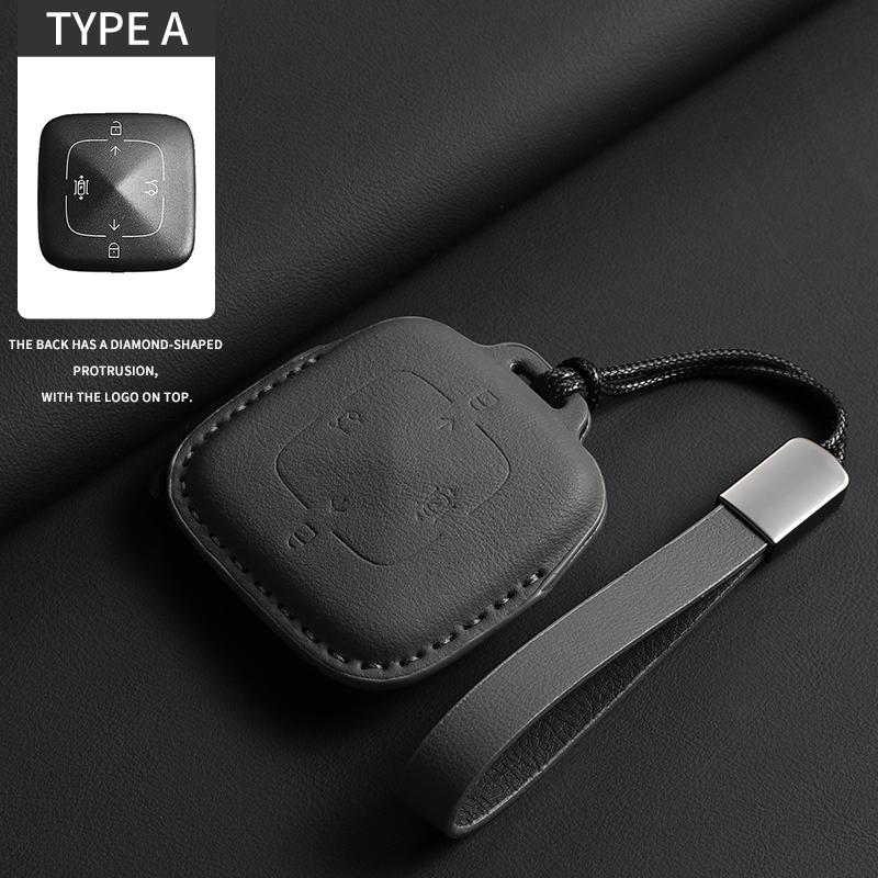 Original Color Car Key Case Cover For ZEEKR X 001 007 009 7X 007GT MIX Anti-Scratch Auto Keychain Protector Shell Accessories