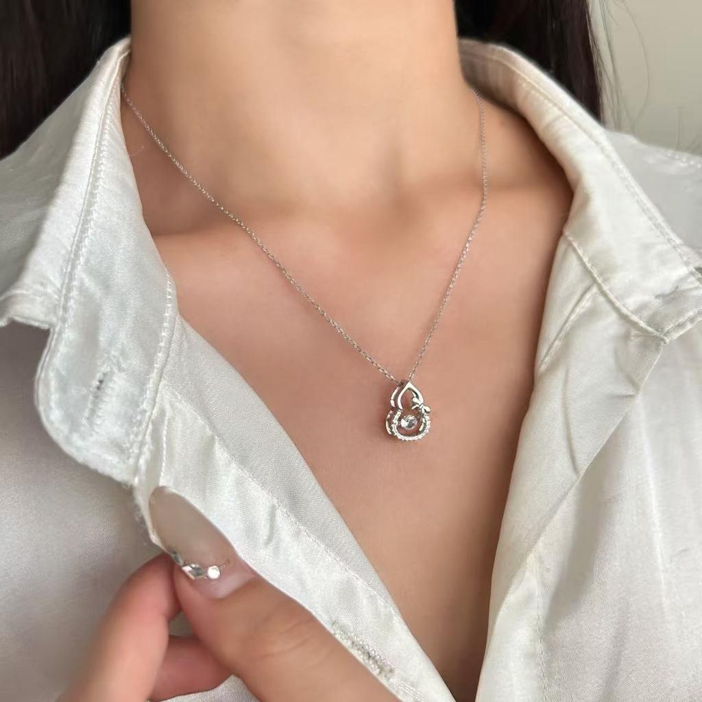 Sterling Silver Necklace, 925 Silver Necklace 198DZ