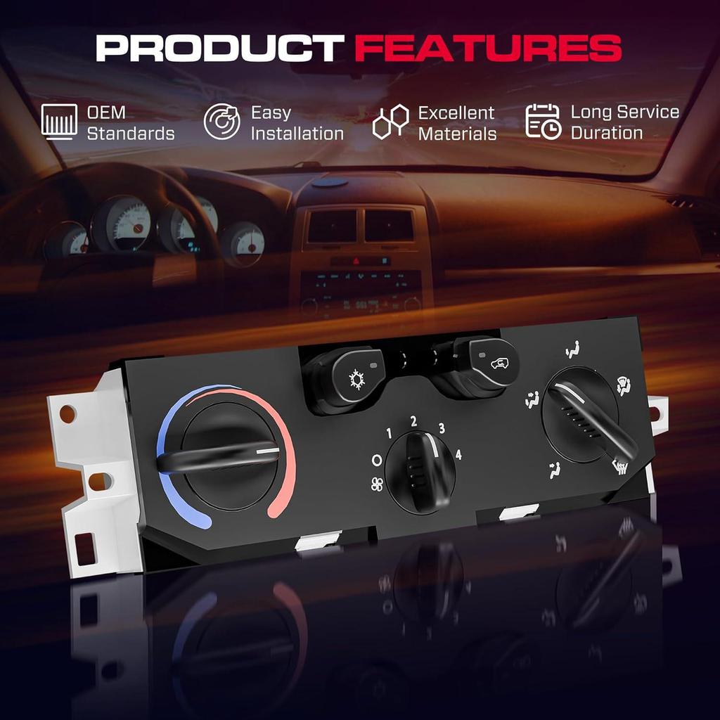 Chevrolet 2004-2012 A/C Heater Control Panel Switch (25841856)