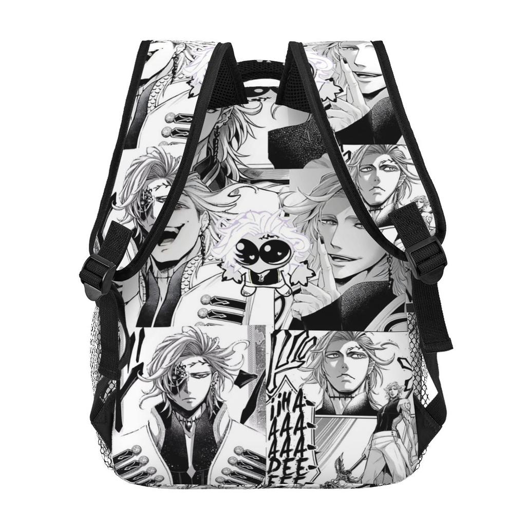 Record Of Ragnarok Hades Anime Student Backpack School Bag Hiking Travel Daypack for Men Women Fashion Bookbag Shoulder Bags