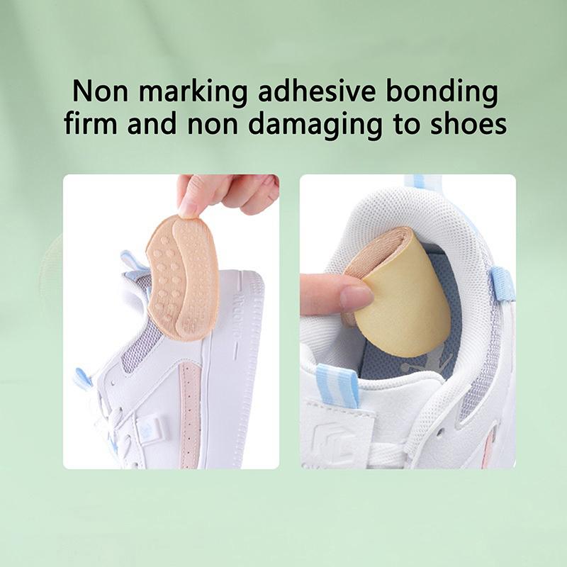 1 Paar High Heel Schoner Schuhabsatz Aufkleber Anti-Verschleiß Polsterpads Größe Verstellbar Fersenpolster