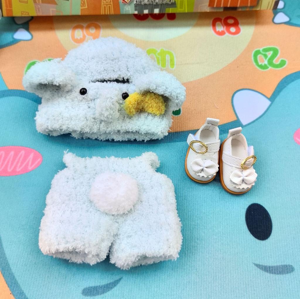 {Babykleidung Nur} 17CM Kleidung Rein Handgefertigt Lammkleidung Ersatzglocke Pullover Weihnachten Schneemann