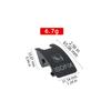 Car Child Restraint ISOFIX Single Trim Cover T4N2871PVJ For Jaguar XFL XEL F‑PACE Land Rover Star Pulse Seat Decor Shell