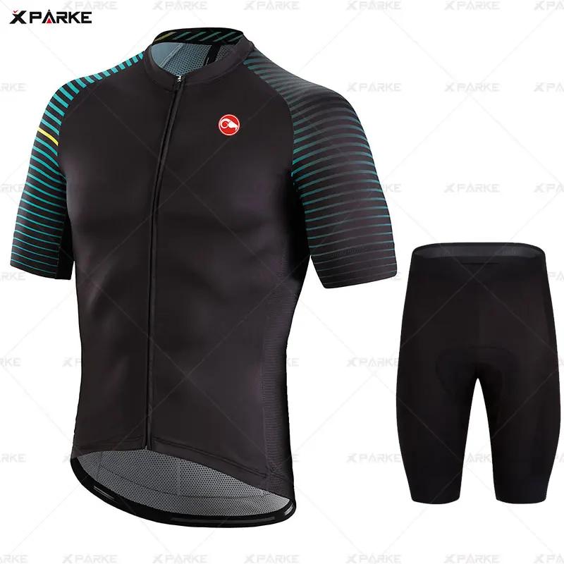 Bike Jersey SetS Men's Cycling Clothing Summer MTB Team Clothes Short Sleeve Uniform Triathlon Skinsuit Ropa De Hombre