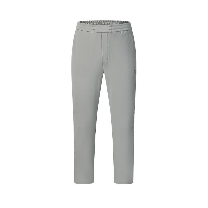 Fila A.P. Stylish Simple Basic Casual Training Versatile Comfortable Knitted Sports Pants Men Bottoms Moon-Mist-Gray A11M611605FGY