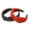 Solid Frabric Knot Headbands For Women Girls Wide Side Hairbands Hair Hoop Fashion Headdress Female Head Bands Hair Accessories