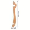 Oven Pulls Stick Toaster Rack Pullers Wooden S Curved Design Heat Resistant Anti-Scald Open-Mouth Design Baking Helper Stick