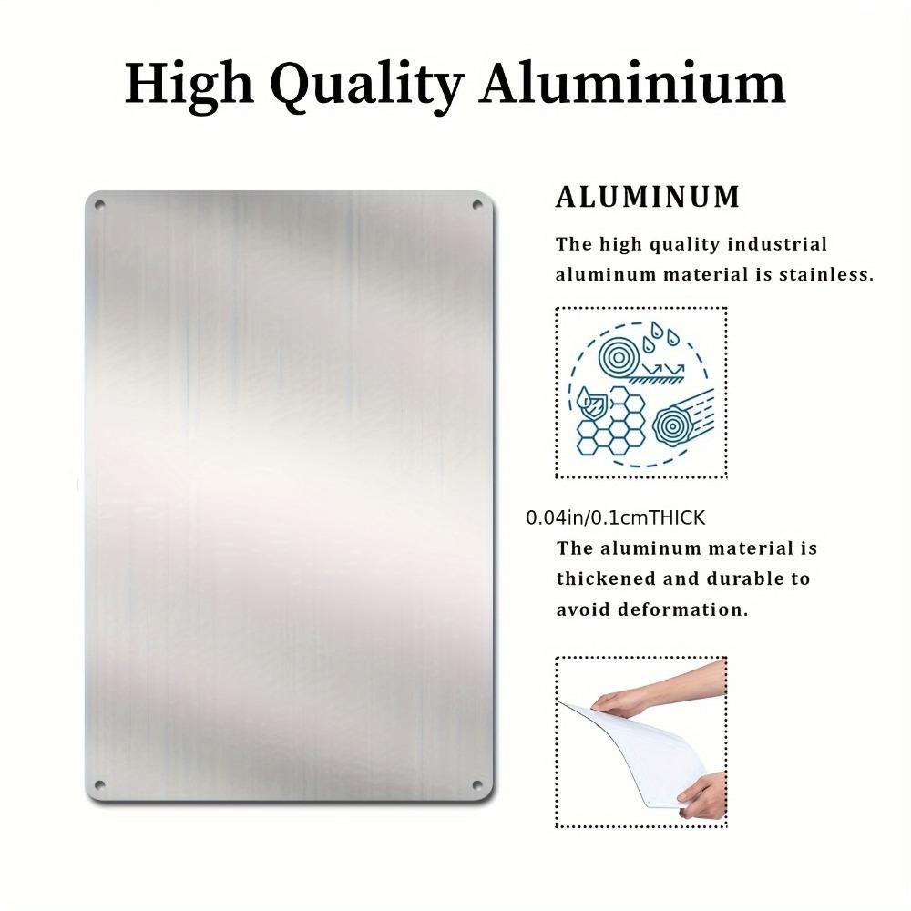 Custom Vintage Wheelchair Access Plaque 2D Flat Handicap Parking Sign Durable Metal Text Icon