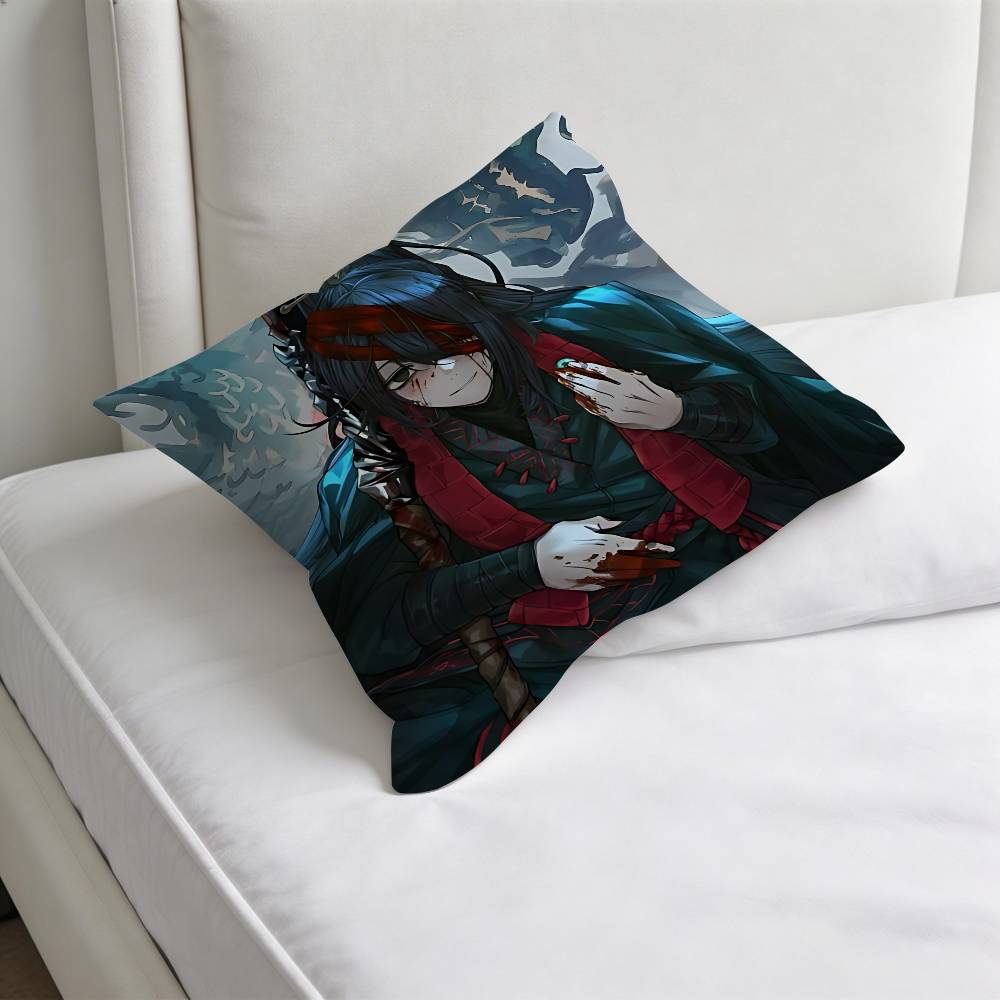 Hot Game LLimbus Company Square Pillow Case Soft Decorative Throw Pillow Cover for Home Sofa Bed